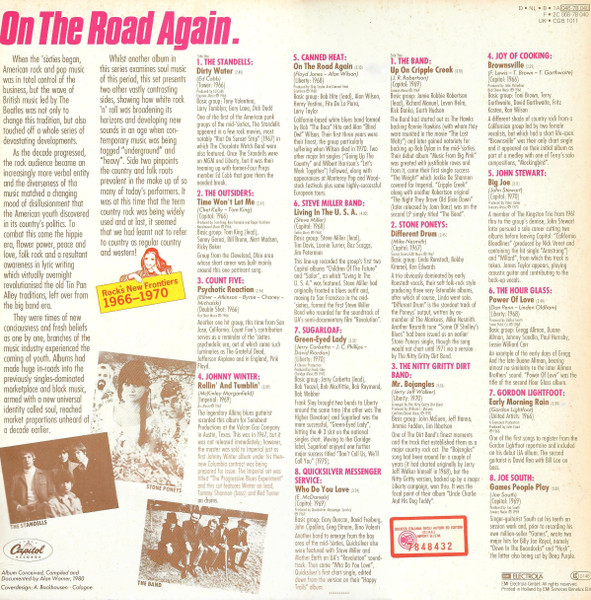 Various - On The Road Again. Rock's New Frontiers 1966-1970 | Capitol Records (1A 046-78 040) - 2 Various - On The Road Again. Rock's New Frontiers 1966-1970 | Capitol Records (1A 046-78 040) - 2