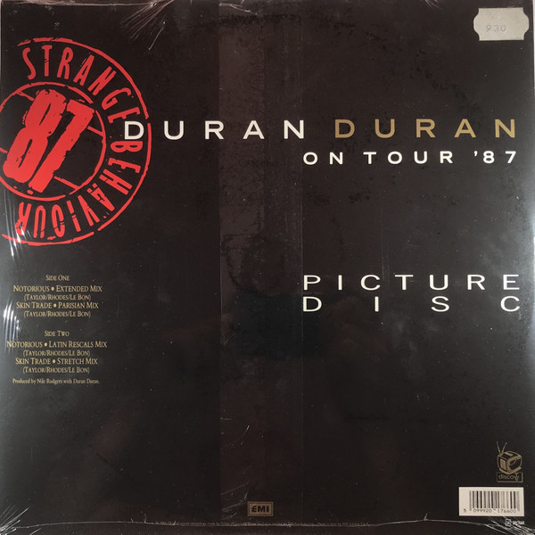 Duran Duran - Strange Behaviour | EMI (14 2017660) - 2 Duran Duran - Strange Behaviour | EMI (14 2017660) - 2