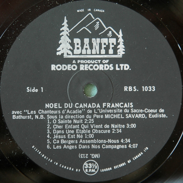 Les Chanteurs D'Acadie - Noël Du Canada Français | Banff (RBS.1033) - 3