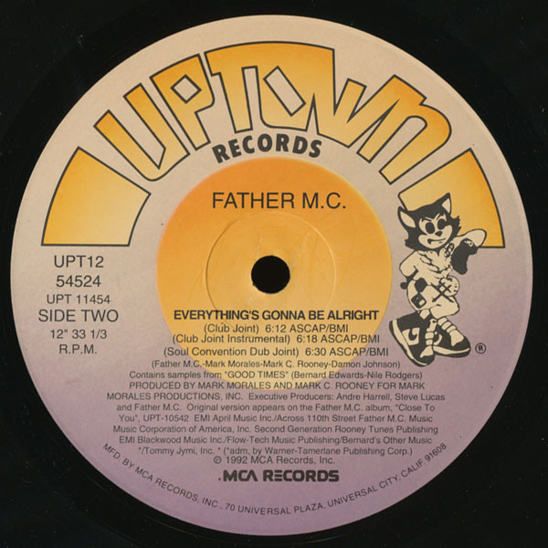 Father MC - Everything's Gonna Be Alright | Uptown Records (UPT12 54524) - 2