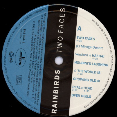 Rainbirds - Two Faces | Mercury (848 554-1) - 3 Rainbirds - Two Faces | Mercury (848 554-1) - 3