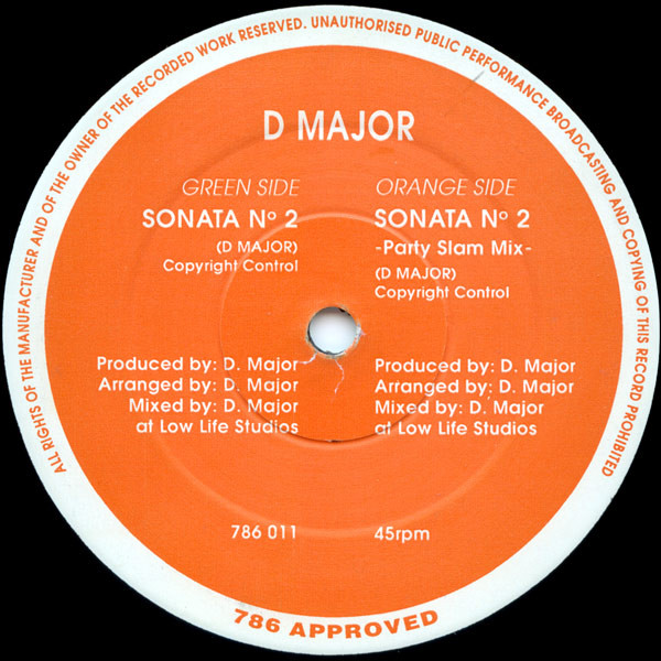 D Major - Sonata No 2 | 786 Approved (786-011) - main