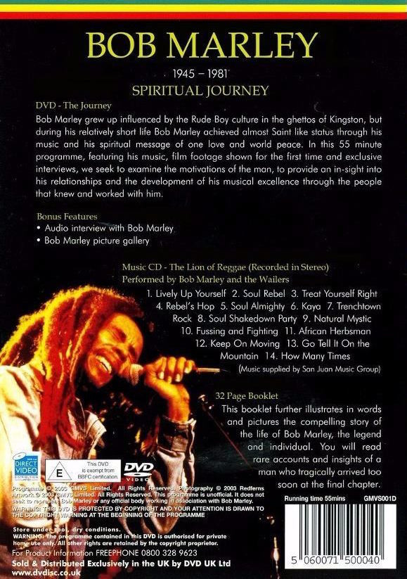 Bob Marley - Spiritual Journey | DVD UK Ltd (GMVS001D) - 2 Bob Marley - Spiritual Journey | DVD UK Ltd (GMVS001D) - 2