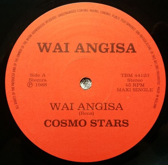 Cosmo Stars - Wai Angisa | TBA (Netherlands) (TBM 44123) - 3
