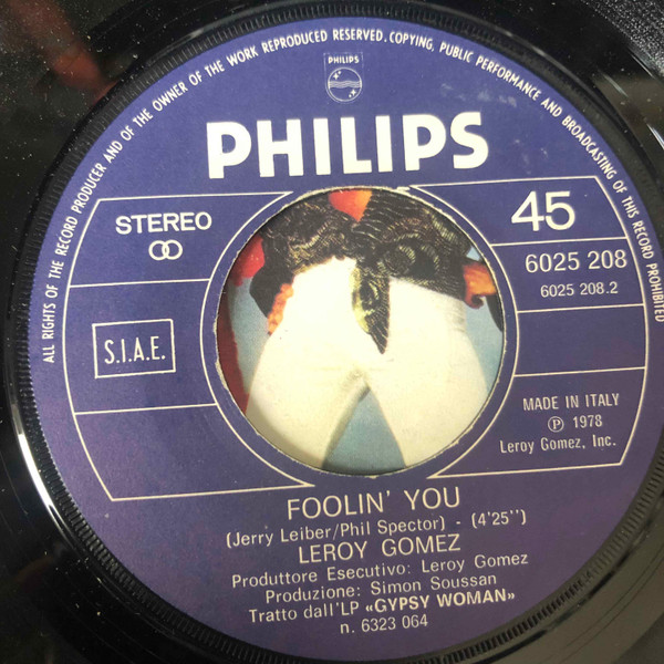 Leroy Gomez - Gypsy Woman | Philips (6025 208) - 4