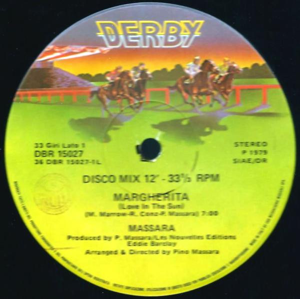 Pino Massara - Margherita (Love In The Sun) | Derby (DBR 15027) - 3