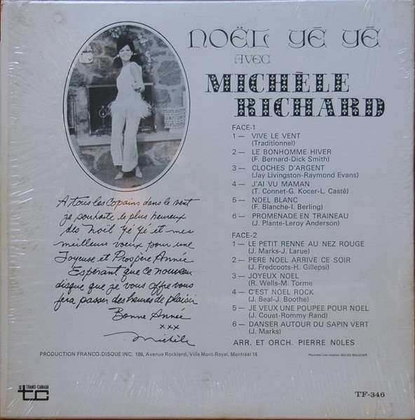 Michèle Richard - Noël Yéyé | Trans-Canada (TF-346) - 2 Michèle Richard - Noël Yéyé | Trans-Canada (TF-346) - 2