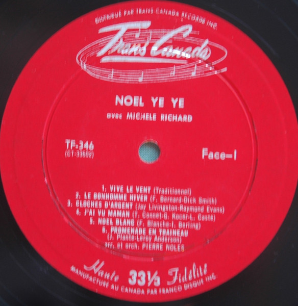 Michèle Richard - Noël Yéyé | Trans-Canada (TF-346) - 3 Michèle Richard - Noël Yéyé | Trans-Canada (TF-346) - 3