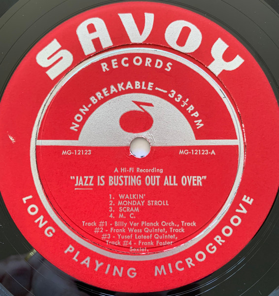 Various - Jazz Is Busting Out All Over | Savoy Records (MG 12123) - 3 Various - Jazz Is Busting Out All Over | Savoy Records (MG 12123) - 3