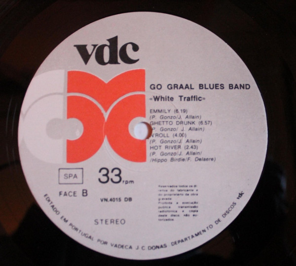 Go Graal Blues Band - White Traffic | VDC (VN-4015 DB) - 4