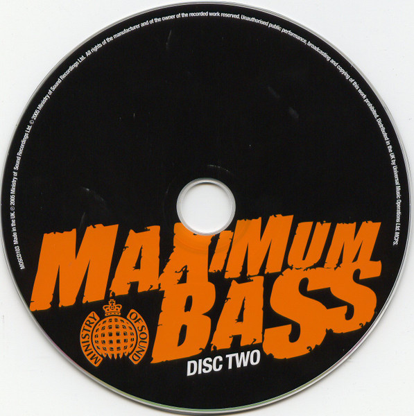 Various - Maximum Bass | Ministry Of Sound (MOSCD103) - 4 Various - Maximum Bass | Ministry Of Sound (MOSCD103) - 4