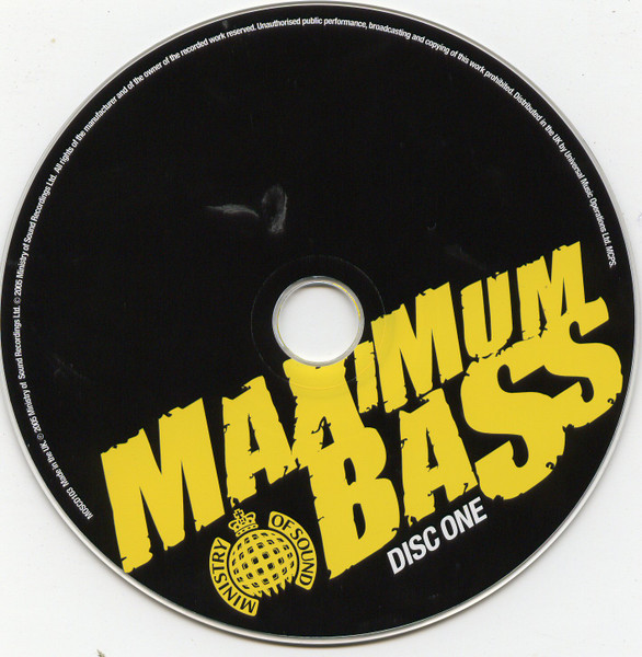 Various - Maximum Bass | Ministry Of Sound (MOSCD103) - 3 Various - Maximum Bass | Ministry Of Sound (MOSCD103) - 3