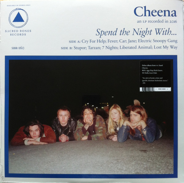 Cheena - Spend The Night With... | Sacred Bones Records (SBR-160) - main Cheena - Spend The Night With... | Sacred Bones Records (SBR-160) - main