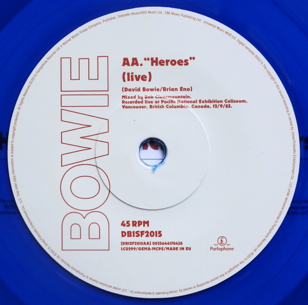 David Bowie - Heroes | Parlophone (DBISF2015) - 4 David Bowie - Heroes | Parlophone (DBISF2015) - 4