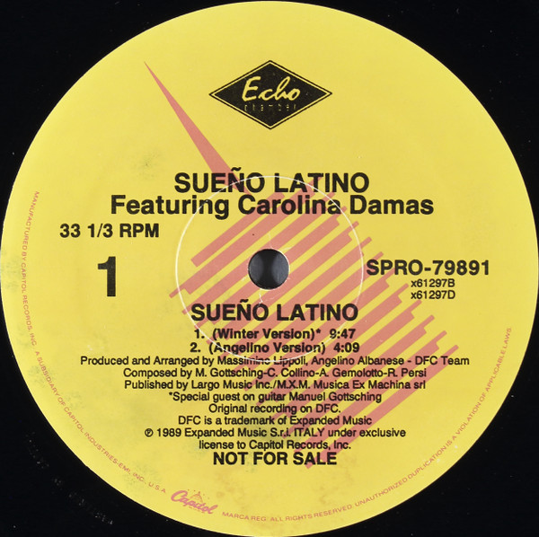 Sueño Latino Featuring Carolina Damas - Sueño Latino | Echo Chamber (SPRO-79891) - main