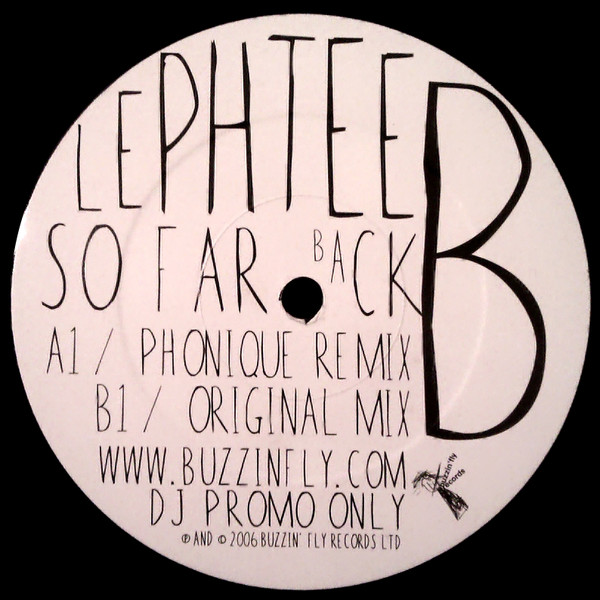 Lephtee - So Far Back | Buzzin' Fly Records (018BUZZ) - main Lephtee - So Far Back | Buzzin' Fly Records (018BUZZ) - main