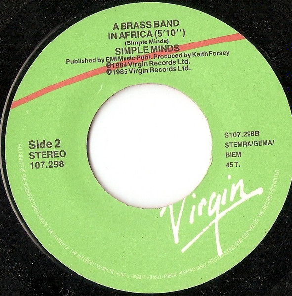 Simple Minds - Don't You (Forget About Me) | Virgin (107.298) - 4