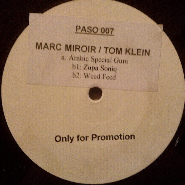 Marc Miroir & Tom Klein - Arabic Special Gum | Paso Music (PASO 007) - main