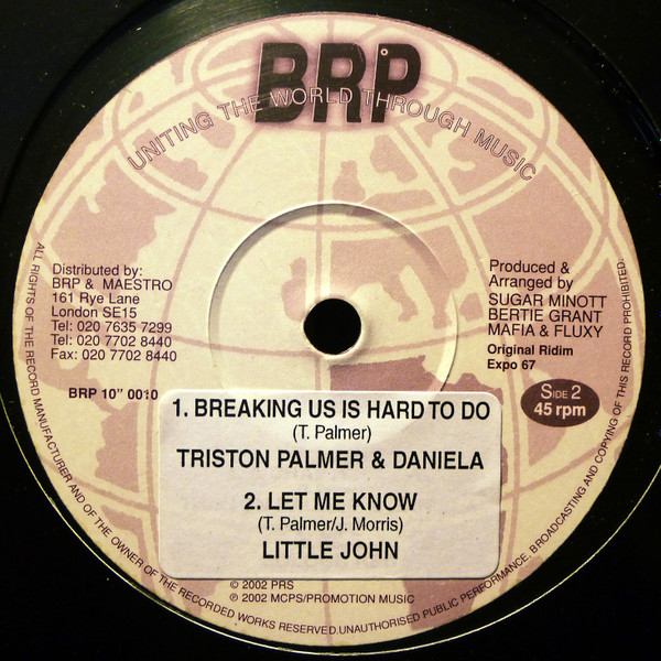 Sugar Minott & U Brown - Last Train To Zion | BRP (BRP 10" 0010) - 2