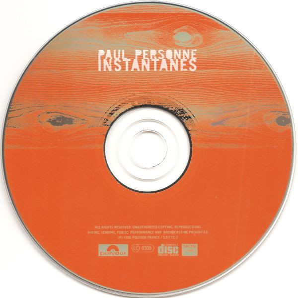 Paul Personne - Instantanés | Polydor (531772-2) - 4
