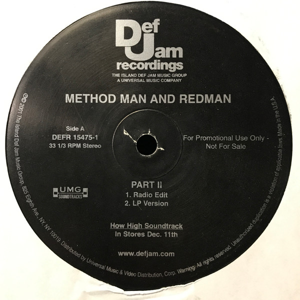 Method Man & Redman - Part II | Def Jam Recordings (DEFR 15475-1) - main Method Man & Redman - Part II | Def Jam Recordings (DEFR 15475-1) - main