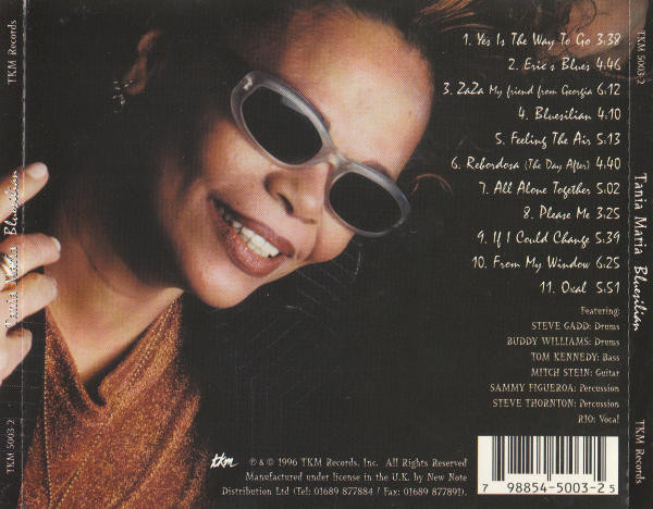 Tania Maria - Bluesilian | TKM Records (TKM 5003-2) - 4