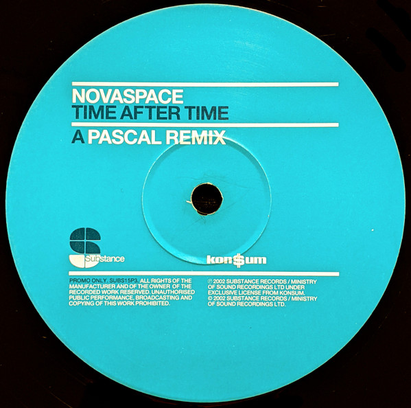 Novaspace - Time After Time | Substance Records (SUBS15P3) - 3 Novaspace - Time After Time | Substance Records (SUBS15P3) - 3