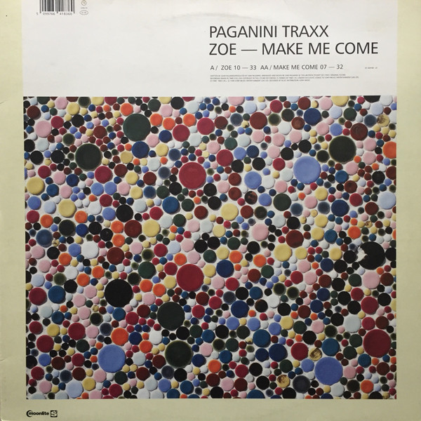 Paganini Traxx - Zoe / Make Me Come | S3 (DANU18)