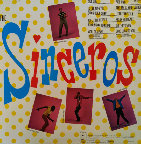 The Sinceros - The Sound Of Sunbathing | Epic (EPC 83632) - 2