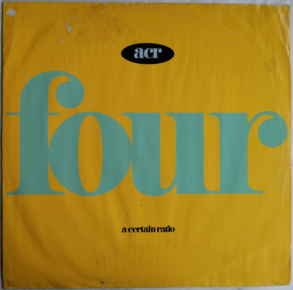 A Certain Ratio - Four For The Floor | A&M Records (ACRY 550) - main