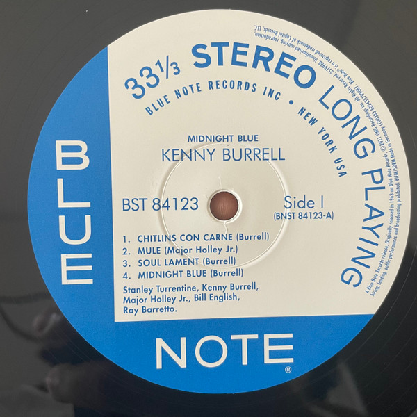 Kenny Burrell - Midnight Blue LP | Blue Note (3579908) - 3 Kenny Burrell - Midnight Blue LP | Blue Note (3579908) - 3