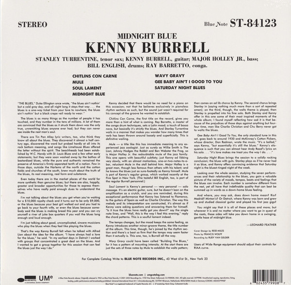Kenny Burrell - Midnight Blue LP | Blue Note (3579908) - 2 Kenny Burrell - Midnight Blue LP | Blue Note (3579908) - 2