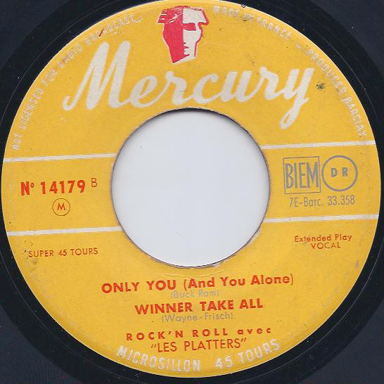 The Platters - My Prayer | Mercury (14.179) - 4 The Platters - My Prayer | Mercury (14.179) - 4