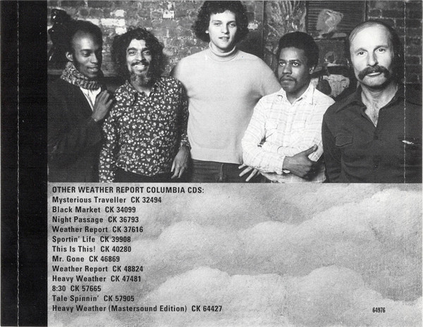 Weather Report - Sweetnighter [CD] | Columbia (CK 64976) - 3