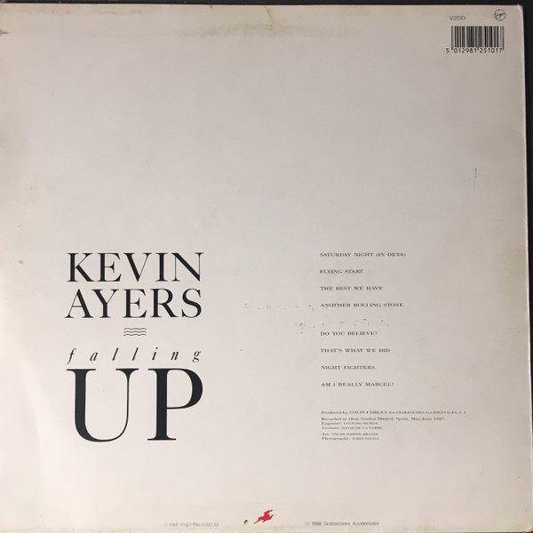 Kevin Ayers - Falling Up | Virgin (V 2510) - 2 Kevin Ayers - Falling Up | Virgin (V 2510) - 2