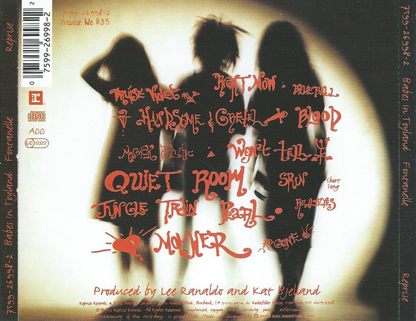 Babes In Toyland - Fontanelle | Reprise Records (7599-26998-2) - 2