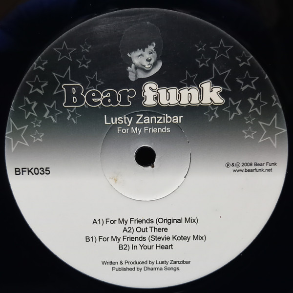 Lusty Zanzibar - For My Friends | Bear Funk (BFK035)