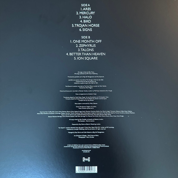 Bloc Party - Intimacy | [pias] (PIASC1093LPX) - 2