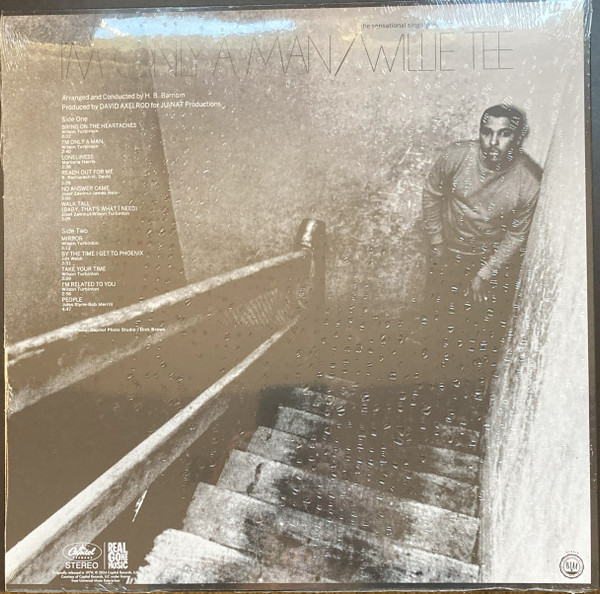 Willie Tee - I'm Only A Man | Capitol Records (RGM-1775) - 2