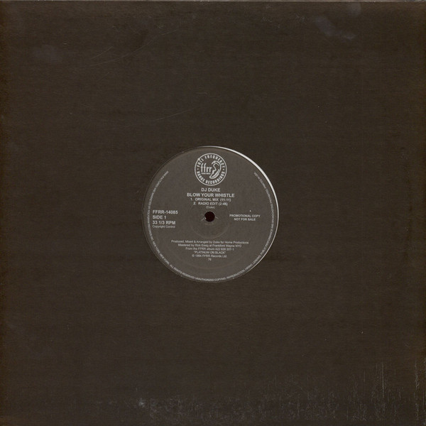 DJ Duke - Blow Your Whistle (The Remixes) | FFRR (FFRR-14085) - 2 DJ Duke - Blow Your Whistle (The Remixes) | FFRR (FFRR-14085) - 2