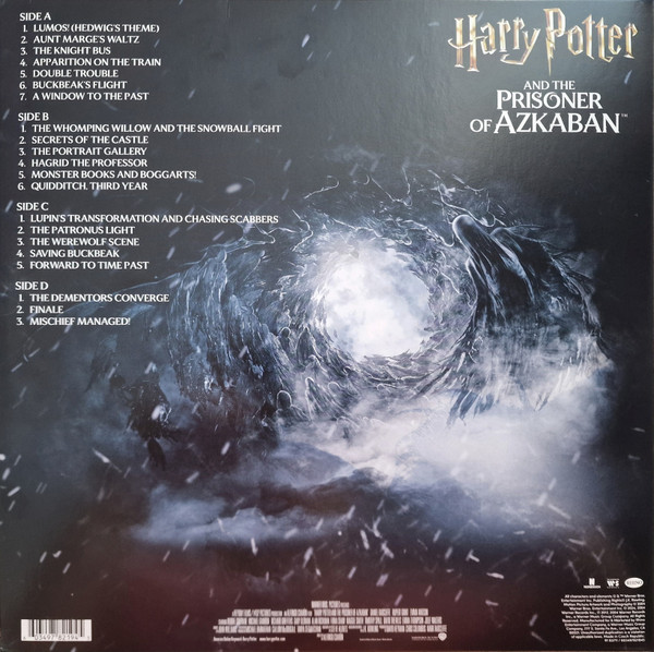 John Williams - Harry Potter And The Prisoner Of Azkaban (Music From And Inspired By The Motion Picture) | Warner Sunset Records (RCV1 83711 / 603497818587) - 4 John Williams - Harry Potter And The Prisoner Of Azkaban (Music From And Inspired By The Motion Picture) | Warner Sunset Records (RCV1 83711 / 603497818587) - 4