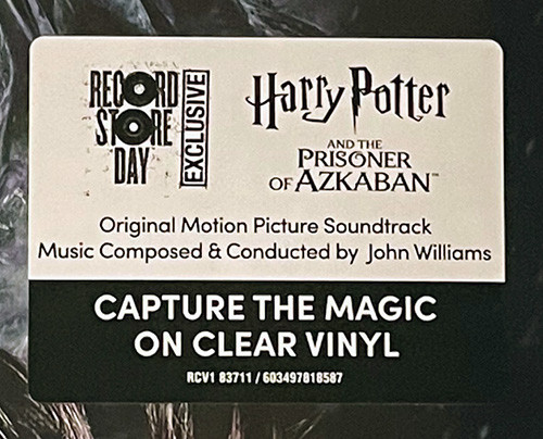 John Williams - Harry Potter And The Prisoner Of Azkaban (Music From And Inspired By The Motion Picture) | Warner Sunset Records (RCV1 83711 / 603497818587) - 2 John Williams - Harry Potter And The Prisoner Of Azkaban (Music From And Inspired By The Motion Picture) | Warner Sunset Records (RCV1 83711 / 603497818587) - 2