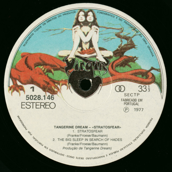 Tangerine Dream - Stratosfear | Virgin (5028 146) - 3
