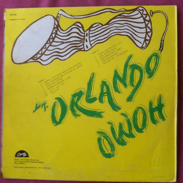 Orlando Owoh and His Young Kenneries Band - Vol. 1 | Shanu Olu Records (SOS 036) - 2 Orlando Owoh and His Young Kenneries Band - Vol. 1 | Shanu Olu Records (SOS 036) - 2