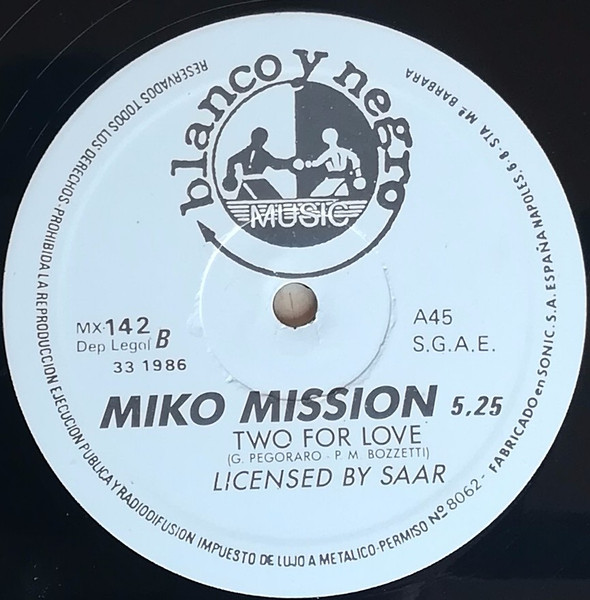 Miko Mission - Two For Love | Blanco Y Negro (MX  142) - 3