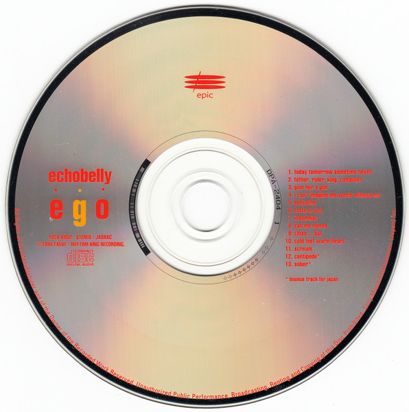 Echobelly - Everyone's Got One | Epic (ESCA 6052) - 4