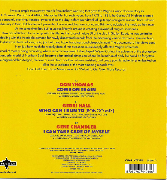 Come On Train / Who Can I Run To /I Can Take Care Of Myself