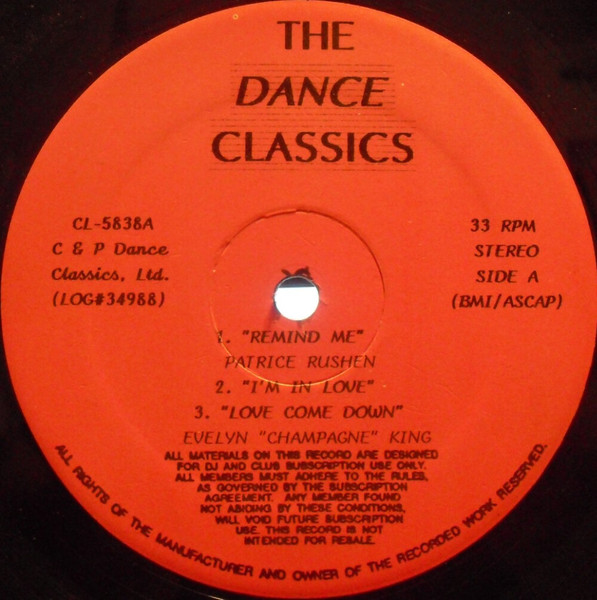 Various - The Dance Classics | Dance Classics (CL-5838)
