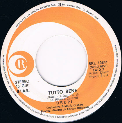Drupi - Come Va... | Ricordi (SRL 10841) - 3