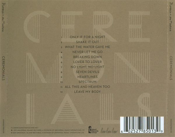 Florence And The Machine - Ceremonials | Island Records Group (00602527850139) - 2